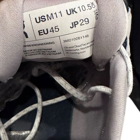 On Running Sneakers in White and Blue - Picture 7 of 7